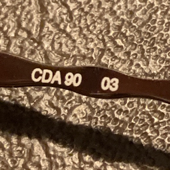 Cote D’Azur Italy CDA-90 03 C1 50-18-135 Metal Eyeglasses Frame. - Picture 4 of 7